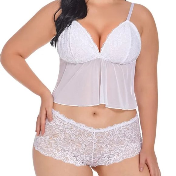 Other - NEW| Plus Size 2 Pieces Intimate Bridal Set